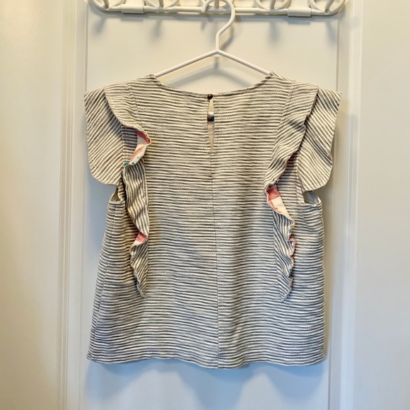 Anthropologie Postmark Flutterwork Top - Picture 5 of 7